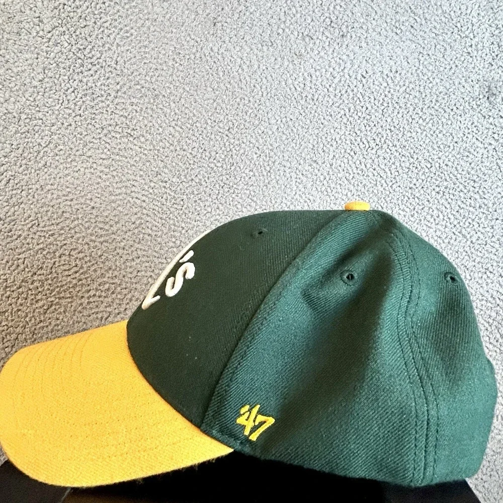 '47 Brand Oakland Athletics A's MLB Green Gold Adjustable Dad Hat Cap